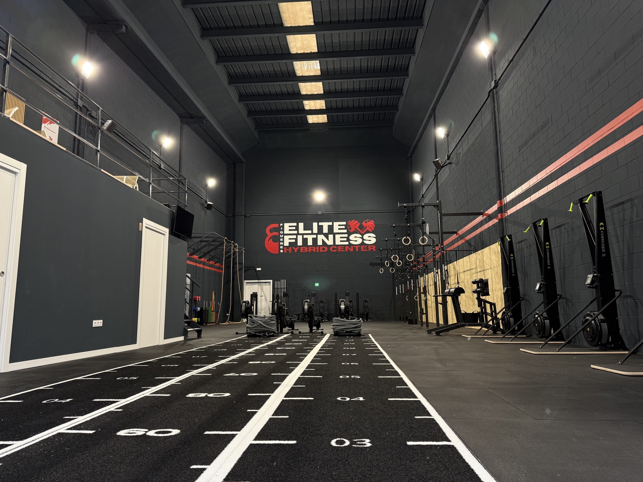 Sala principal de entrenamiento
